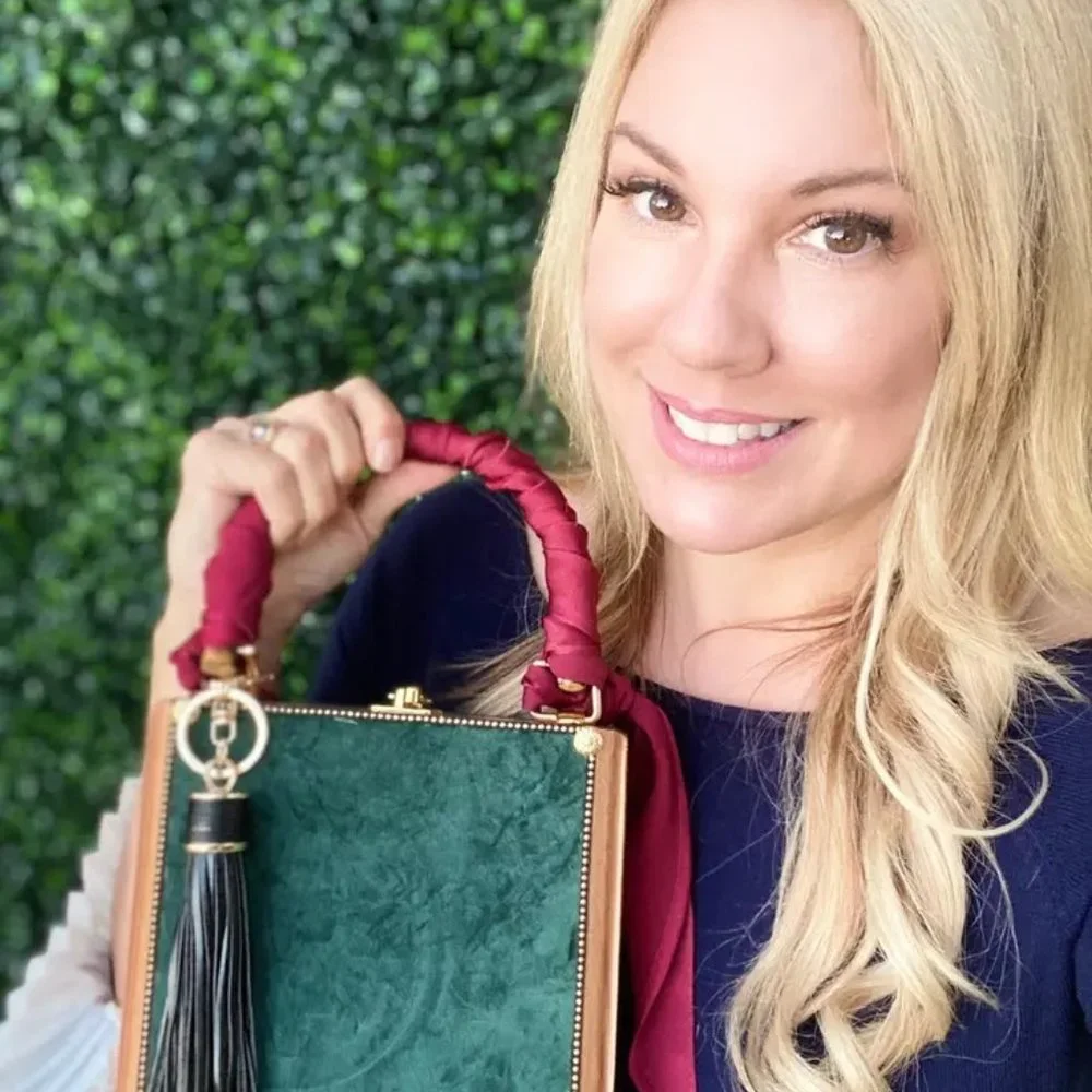 The Leighton Bag - Upcycled Vintage Cigar Box -Darling Clutch Company - Picture 7 of 7